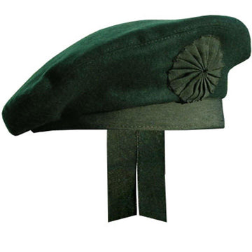 Green Wool Irish Caubeen - biznimart